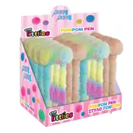 The Littlies: Pompon guľôčkové pero v 4 variantoch