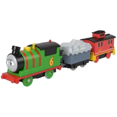 Thomas a priatelia: Motorizovaný hrací set Percy - Mattel obrázok 2