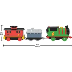 Thomas a priatelia: Motorizovaný hrací set Percy - Mattel obrázok 3