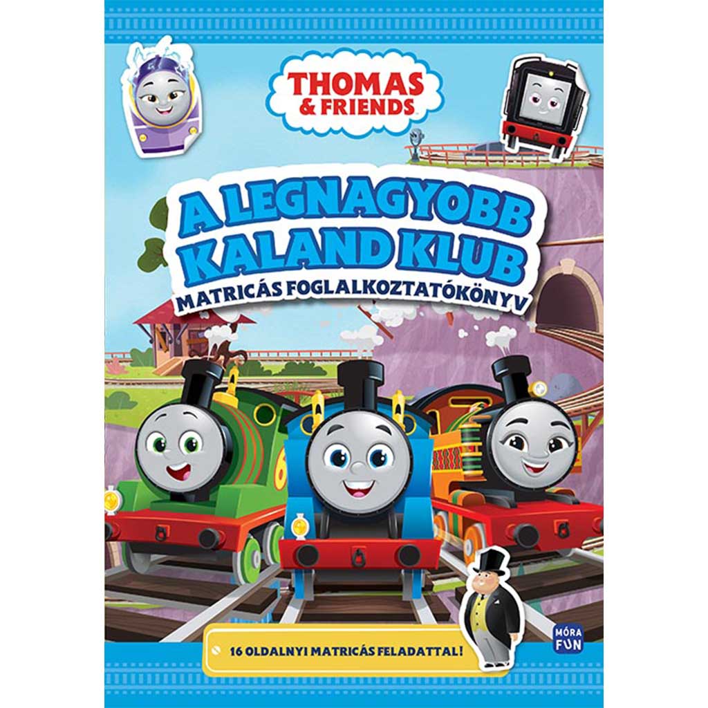Móra: Thomas & Friends - Najväčšie dobrodružstvo klubová nálepková pracovná kniha