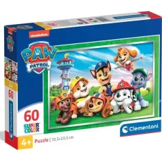 Paw Patrol 60ks supercolor puzzle - Clementoni obrázok 1