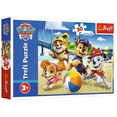 Psy Paw Patrol na pláži 30-dielny puzzle - Trefl