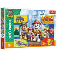 Tlapková patrola Psíci a dinosaury 100-dielne puzzle - Trefl