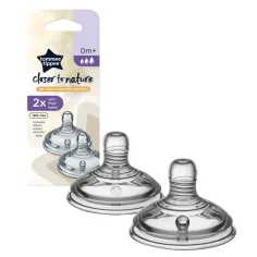 Tommee Tippee: Pokročilý Anti-Colic Vari Flow cumlík (0 mesiacov+)