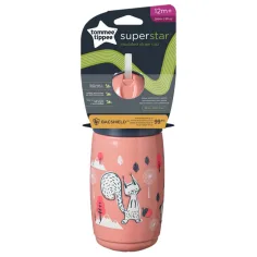 Tommee Tippee: Superstar Míša s brčkom 266ml (12 mesiacov+)