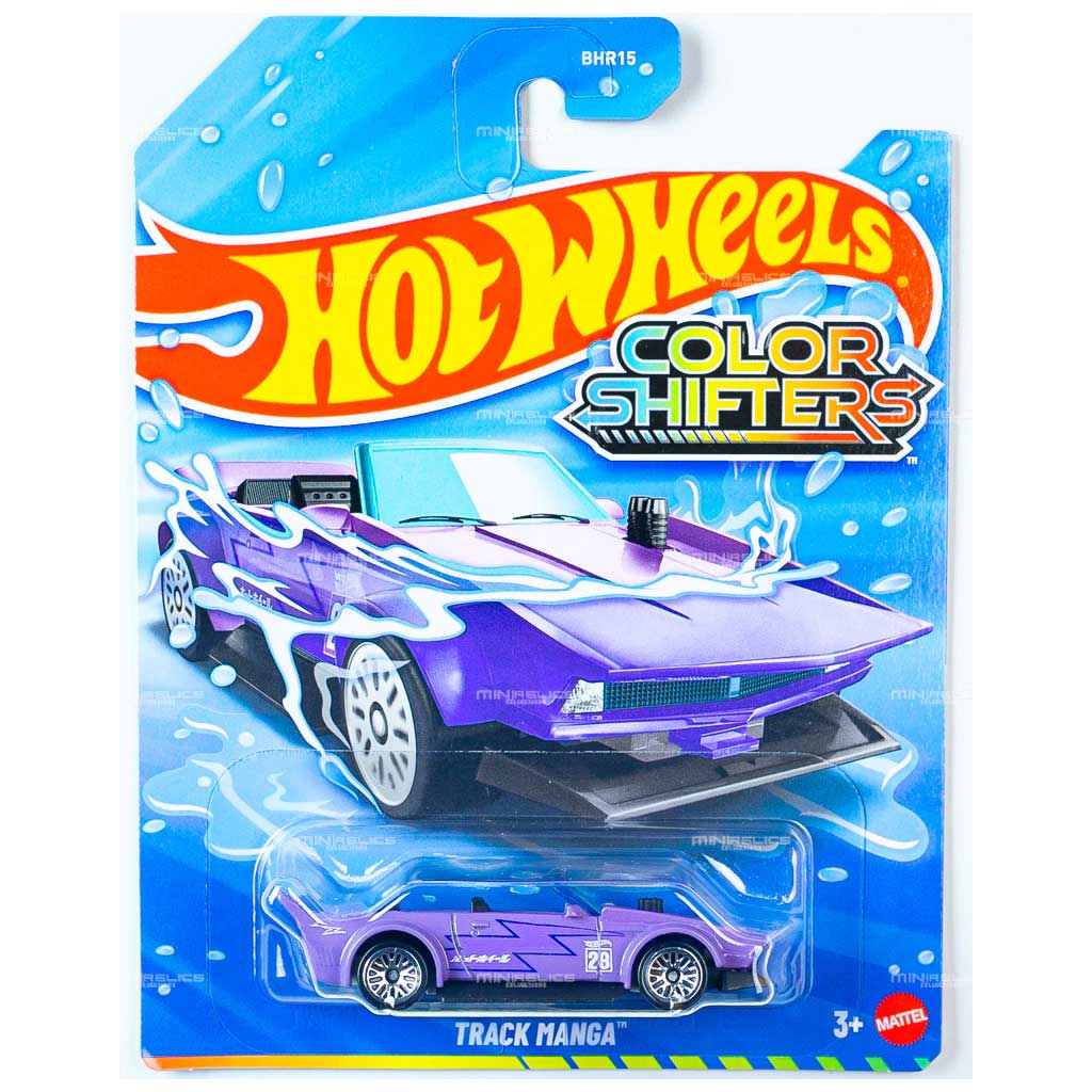 Hot Wheels: Track Manga farebný menič malého auta 1/64 - Mattel
