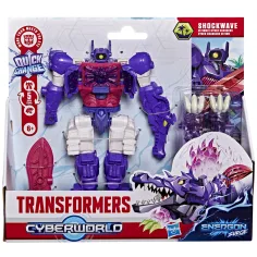 Transformers Cyberworld: Ultimate Cyber Changers – figúrka robota Shockwave – Hasbro