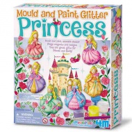 Trblietavá princezná sadra ny vyhotovenie magnetov na chladničku (HU-EN verzia)