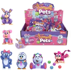 Treasure Pets: Zvierací prekvapivý figúrka 1ks