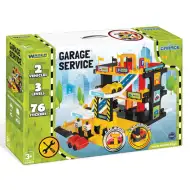 Trojposchodová servis garáž s autami a príslušenstvom - Wader