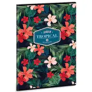 Tropical Wildblume štvorcový zošit A/4