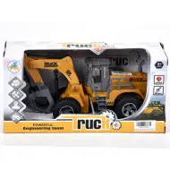 Truck: Nakladač drevených guľatín, pracovný stroj so svetlom a zvukom 20cm