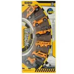 Truck Team: 6-dielny set stavebných autíčok 1/64 obrázok 2