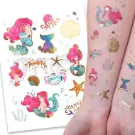 TyToo: Morská víla nálepkové tetovanie