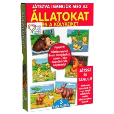 Uč sa hravo! Zvieratá a ich mláďatá - maďarská vzdelávacia hra obrázok 1