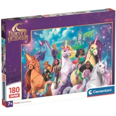 Unicorn Akadémia skupinový obrázok 180ks puzzle - Clementoni