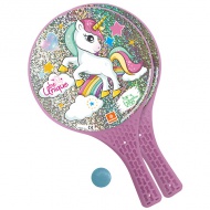 Unicorn plážový tenis set s loptou