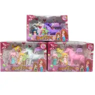 Unicorn set s princeznami vo viacerých variantoch