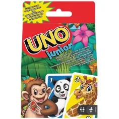 UNO Junior zvierací kartová hra - Mattel