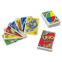 UNO Junior Zvieratá kartová hra Mattel obrázok 2
