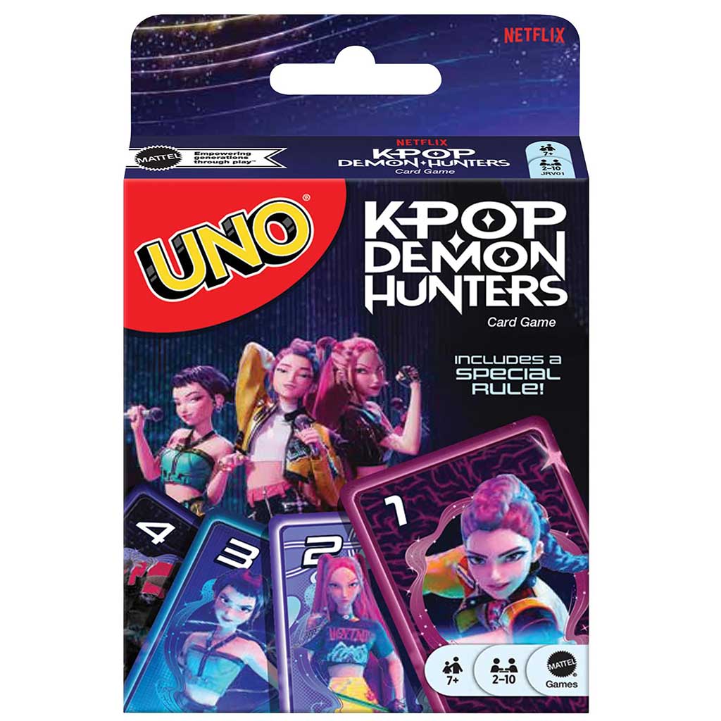 K-POP Lovci démonov UNO kartová hra - Mattel