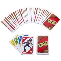 UNO Super Mario kartová hra - Mattel obrázok 2