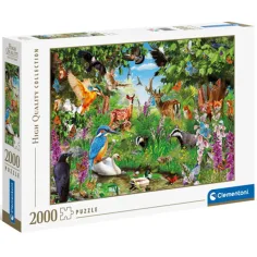 Úžasný les HQC puzzle 2000ks - Clementoni