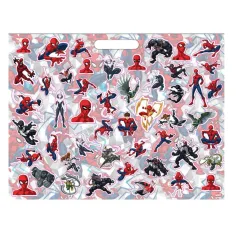 Úžasný Spiderman, omaľovanka s nálepkami a 3 pastelkami obrázok 3
