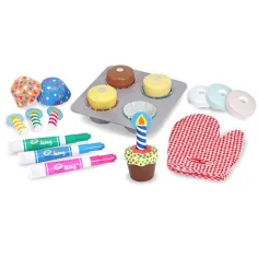 Pečenie-varenie Cupcake hračka súprava - Melissa & Doug obrázok 2