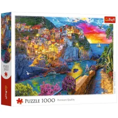 Večerná prechádzka po Cinque Terre 1000-dielny puzzle - Trefl