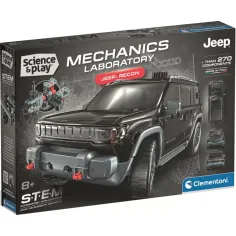 Veda a hra: Mechanická dielňa – Jeep Recon stavebnica - Clementoni obrázok 1