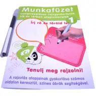 Vedenie línií a kreslenie pracovný zošit - D-Toys