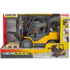 VehiCool vysokozdvižný vozík so zdvíhateľnými vidlicami, so svetelnými a zvukovými efektmi, 26 cm
