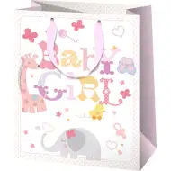 Veľká dievčenská darčeková taška 26x13x32cm