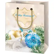 Veselé Vianoce! veľká darčeková taška 27x14x33cm