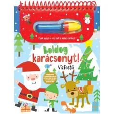 Vodové maľovanie: Vianočná omaľovánka