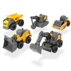 Volvo mini pracovné stroje 5ks súprava - Dickie Toys obrázok 2