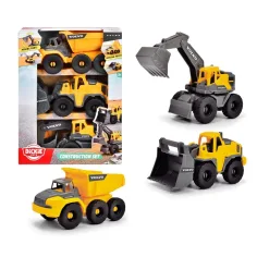 Volvo pracovné stroje 3ks sada - Dickie Toys obrázok 2