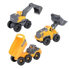 Volvo pracovné stroje 3ks sada - Dickie Toys obrázok 3