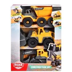 Volvo pracovné stroje 3ks sada - Dickie Toys obrázok 1