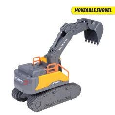 Volvo bagrovací stroj so svetelnými a zvukovými efektmi 23cm - Dickie Toys obrázok 2
