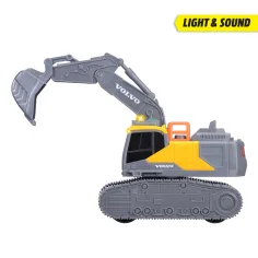 Volvo bagrovací stroj so svetelnými a zvukovými efektmi 23cm - Dickie Toys obrázok 4