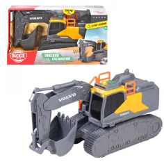 Volvo bagrovací stroj so svetelnými a zvukovými efektmi 23cm - Dickie Toys