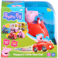 Whizz-Around Peppa prasiatko červené auto