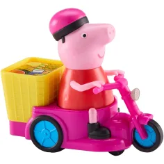 Whizz-Around Peppa prasiatko s bicyklom herný set obrázok 2