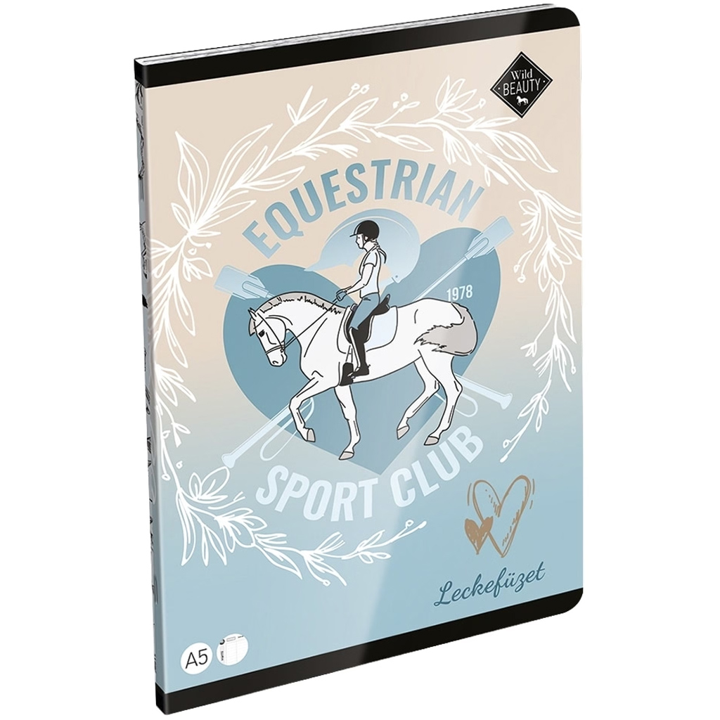ICO: LizzySuli Wild Beauty Sport Club zošit A/5 40-stranový