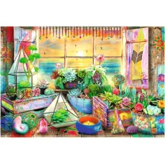 Wood Craft: Dom na pobreží 500+1 dielne drevené puzzle - Trefl obrázok 3