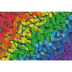 Wood Craft: Dúhové motýle 500+1-dielne drevené puzzle - Trefl obrázok 2