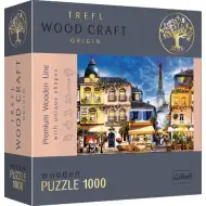 Wood Craft: Francúzska úzka ulička 1000-dielne prémové drevené puzzle - Trefl