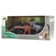 World Of Animals: Dinosaurus hrací set, 4 dielny set